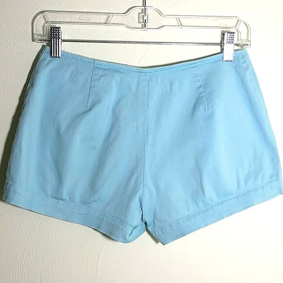 Calvin Klein Jeans Bootie Shorts Women's  Jr. Size 1 Light Blue - Picture 3 of 4